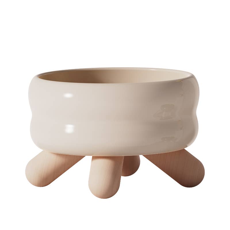 Elevated Ceramic Pet Water Bowl