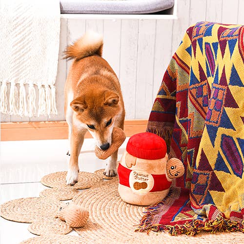 HugSmart Peanut Butter Jar-Interactive Toy
