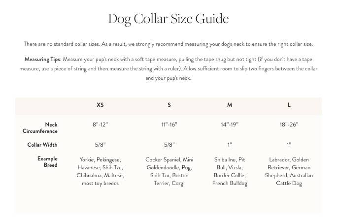 Foggy Dog Ruby Dog Collar