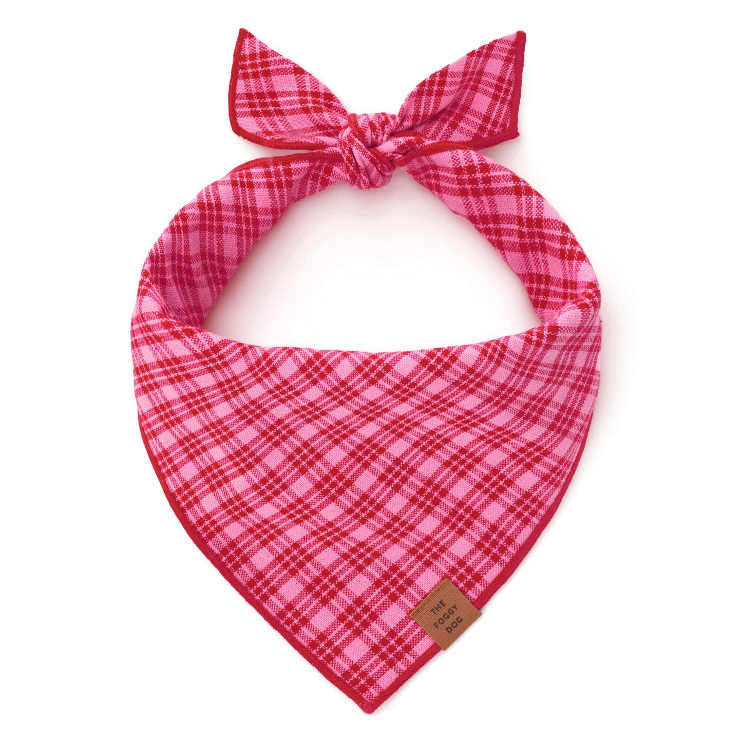 Katherine Plaid Dog Bandana