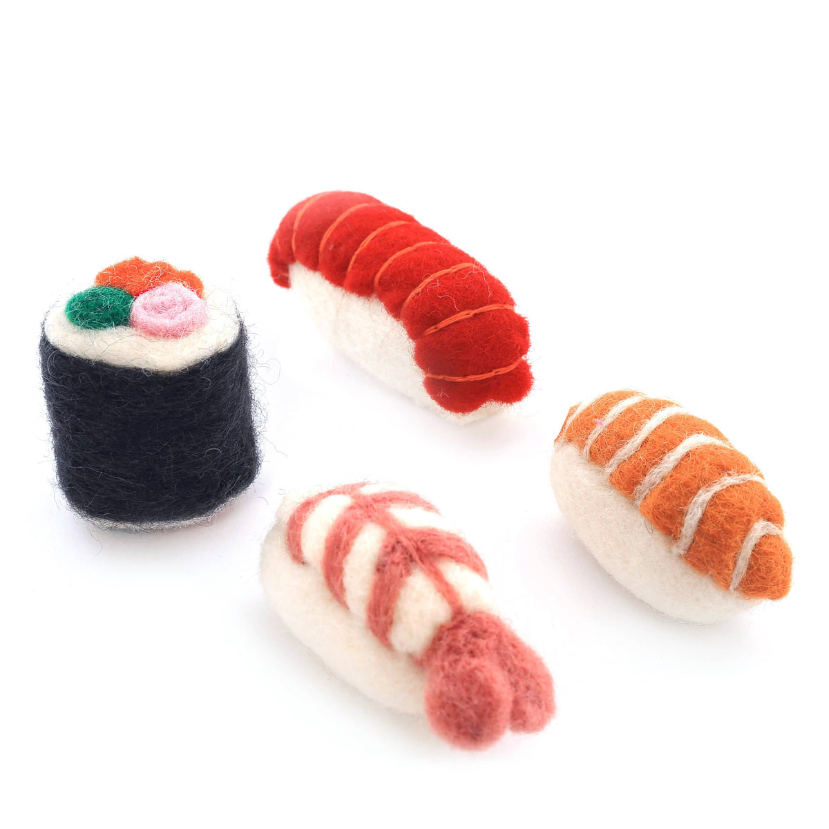 Sushi Cat Toy, Prawn Nigiri