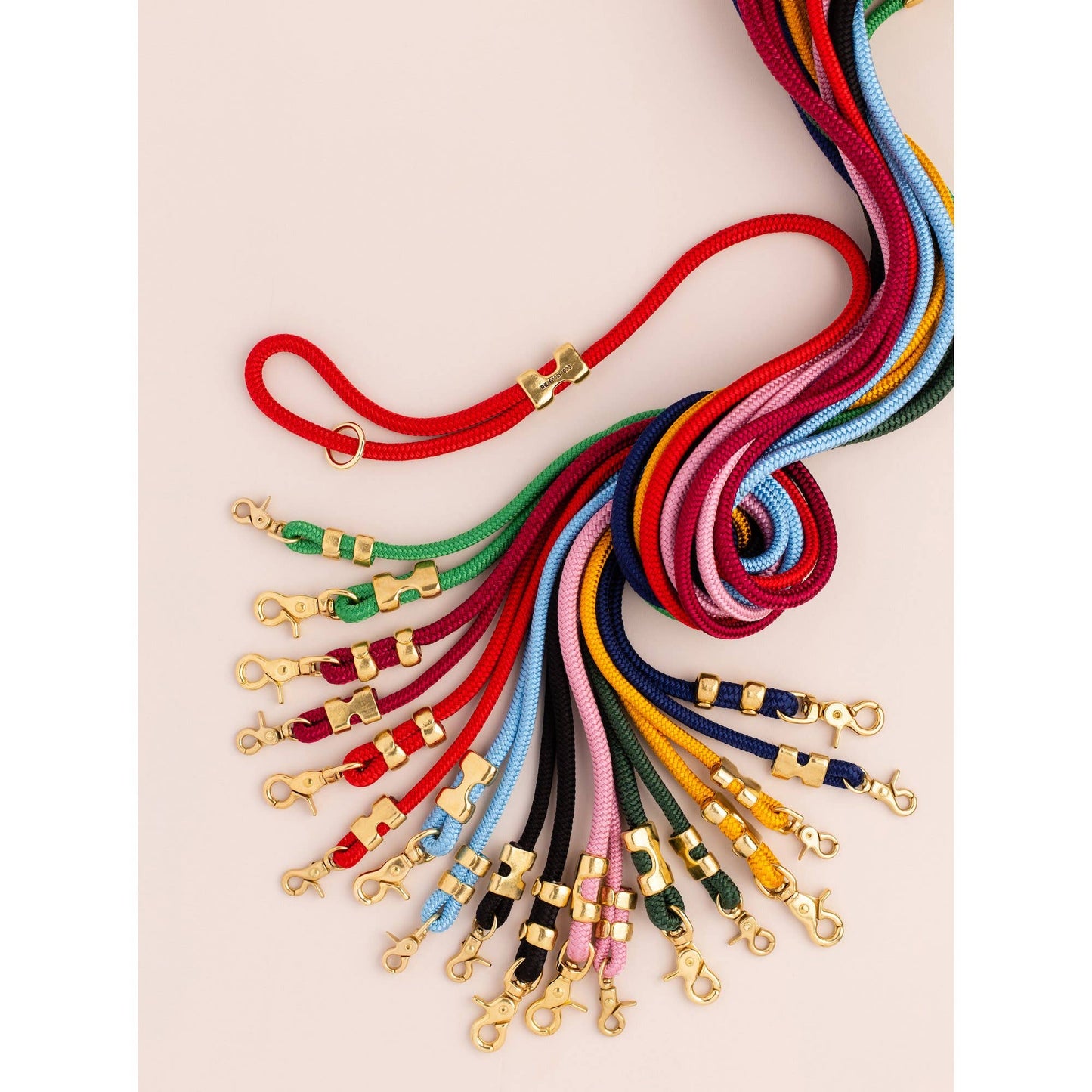 Foggy Dog Ruby Marine Rope Leash