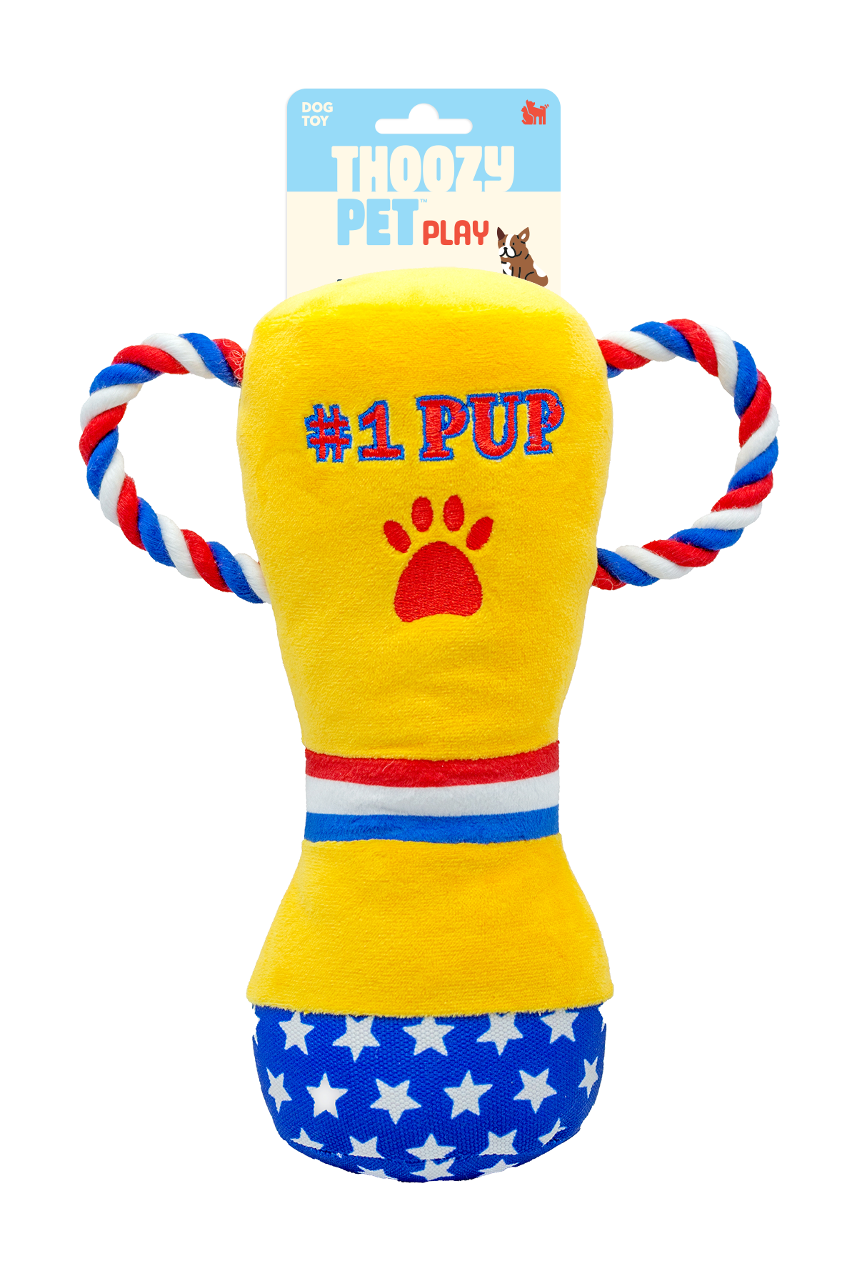 ThoozyPet #1 PUP Trophy Toy 9"