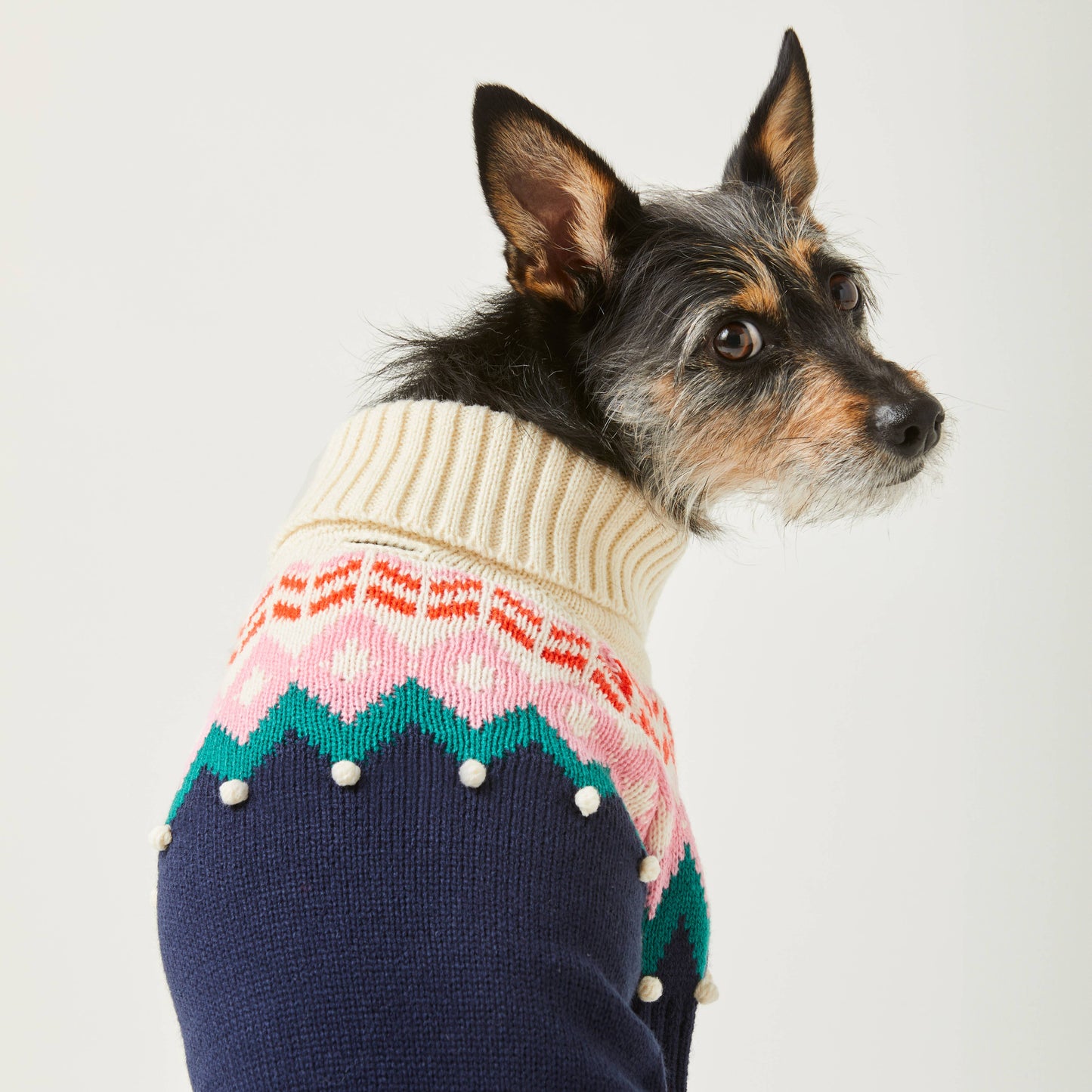 Foggy Dog Fair Isle Bobble Sweater