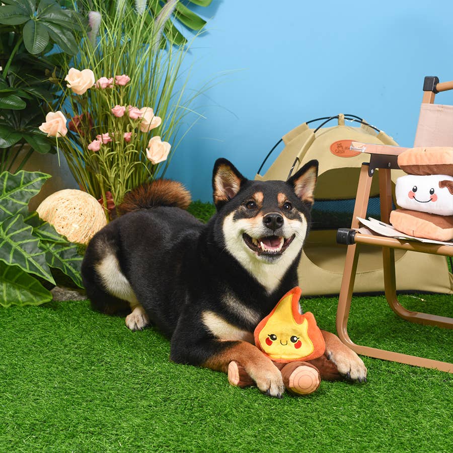 HugSmart Camping Pups | Campfire Toy