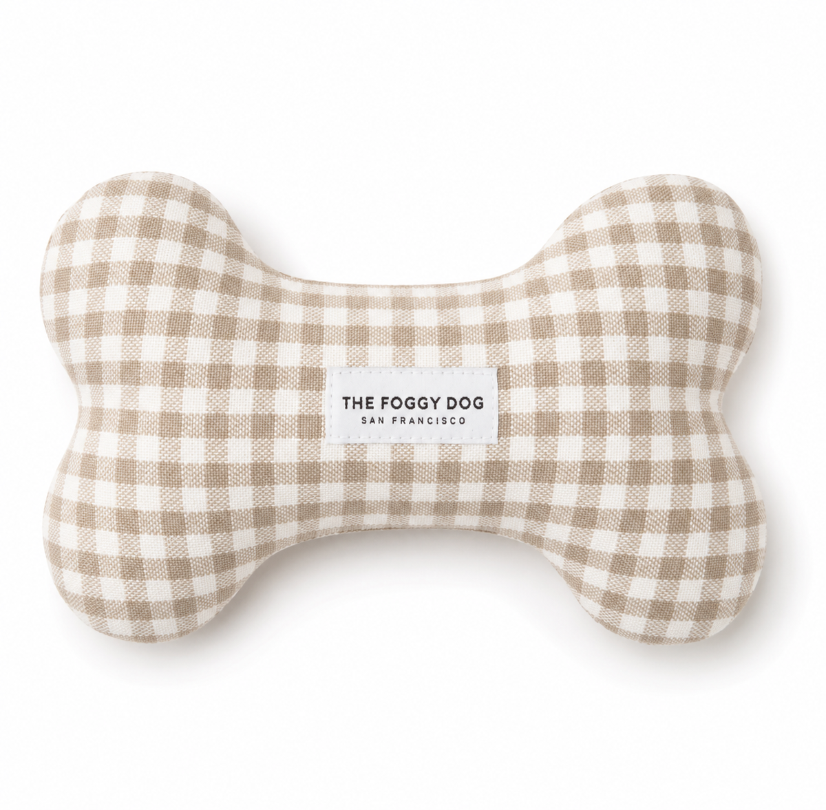 Mushroom Gingham Squeaky