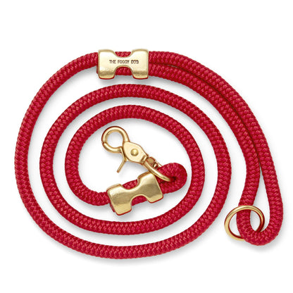 Foggy Dog Ruby Marine Rope Leash