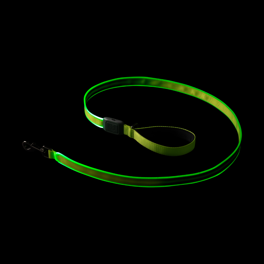 Nite Ize Rechargeable LED Leash Lime Green