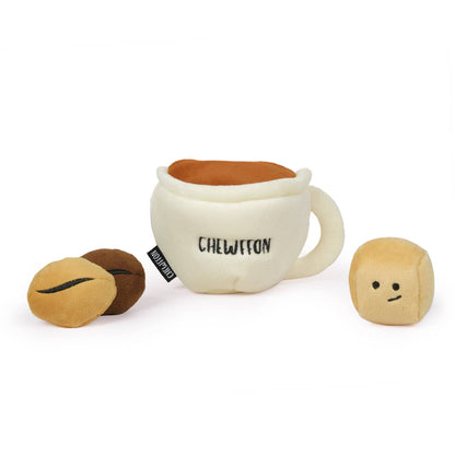 CHEWFFON Espresso Squeaky Dog Toys