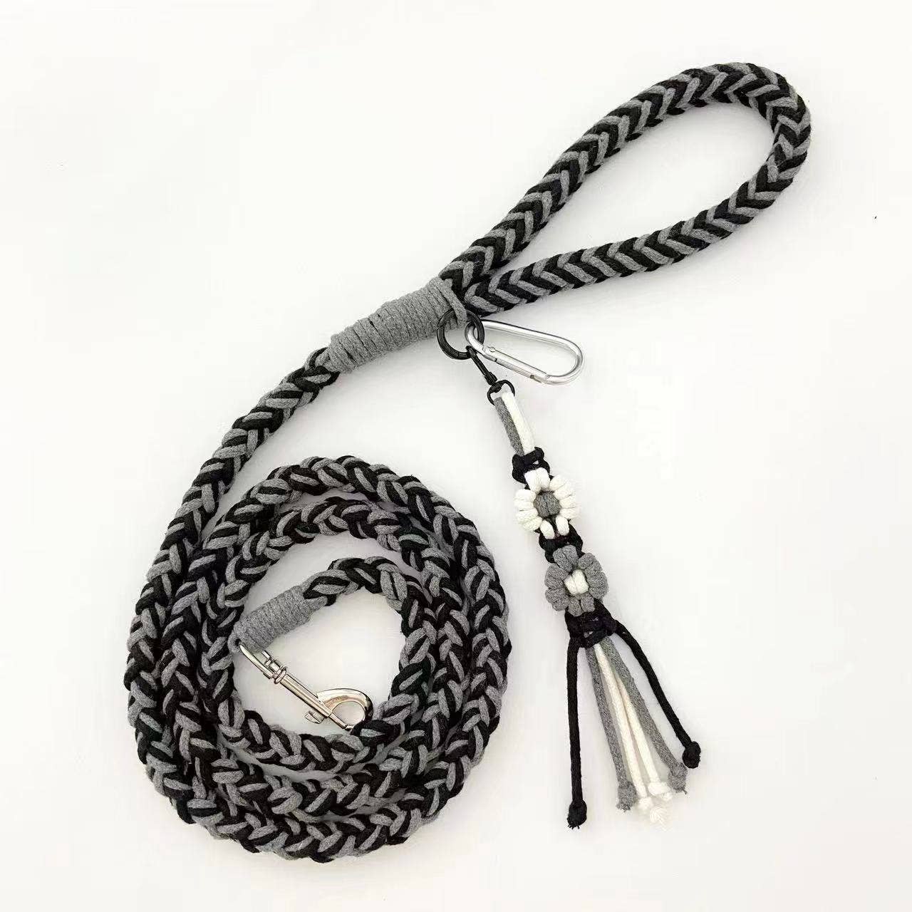 Loofie - 59in Pastel Braided Dog Leash