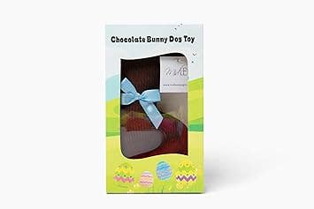 Midlee Plush Chocolate Bunny Easter Dog Toy