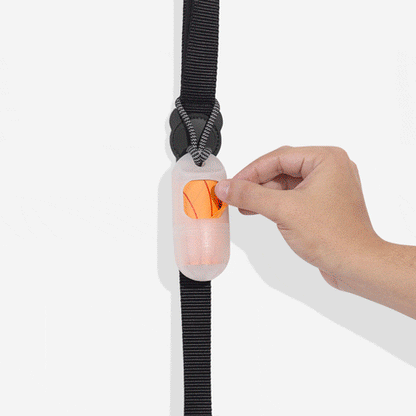 Transparent | Poop Bag Dispenser With Compostable Bags
