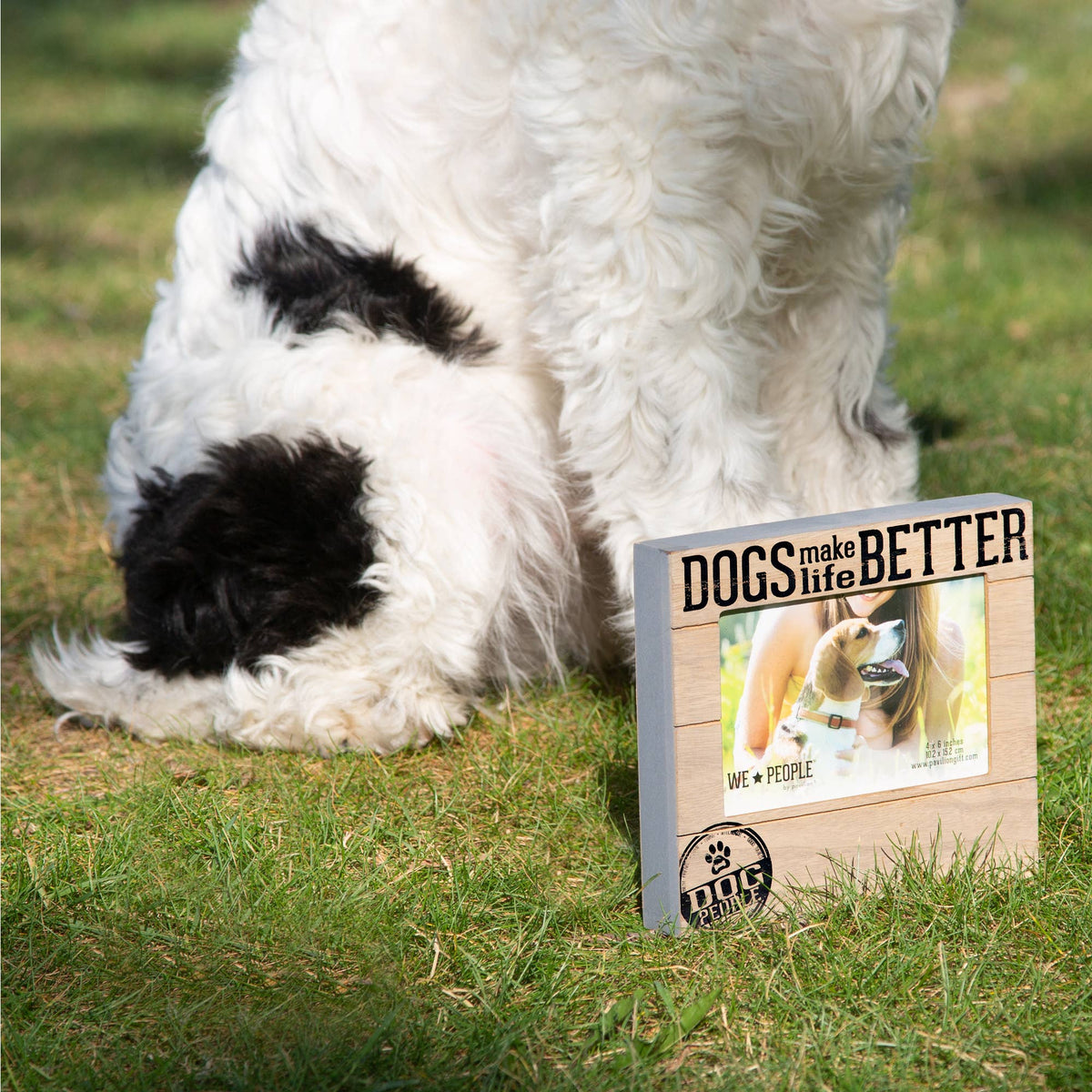 Dog People Frame 6.75x7.5