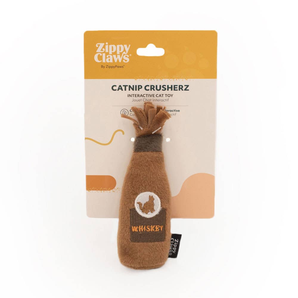 ZippyClaws Catnip Crusherz - Whiskey