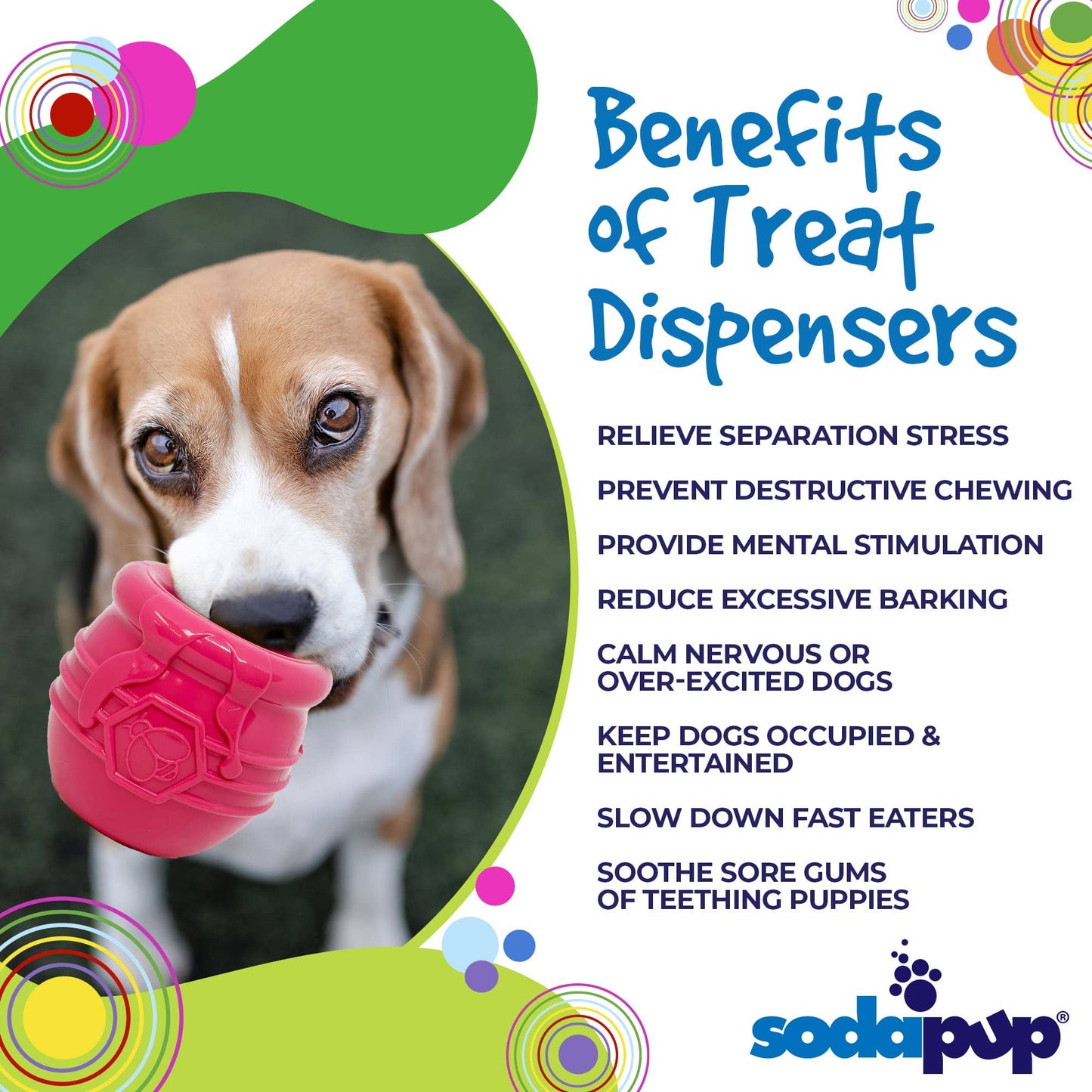PUP-X Honey Pot Treat Dispenser