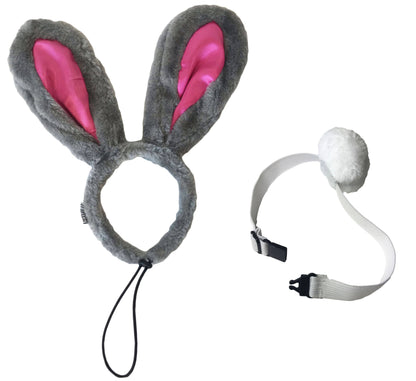 Midlee Easter Bunny Rabbit Ears with Tail