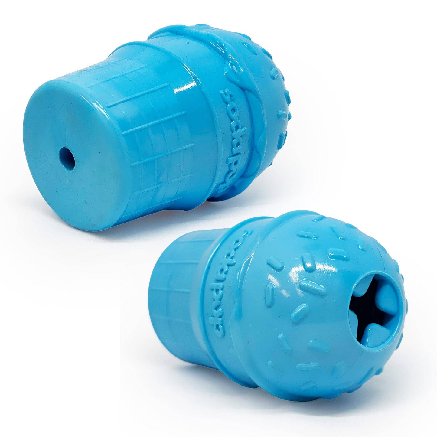 Ice Cream Cone Durable PUP-X Chew Toy and Treat Dispenser
