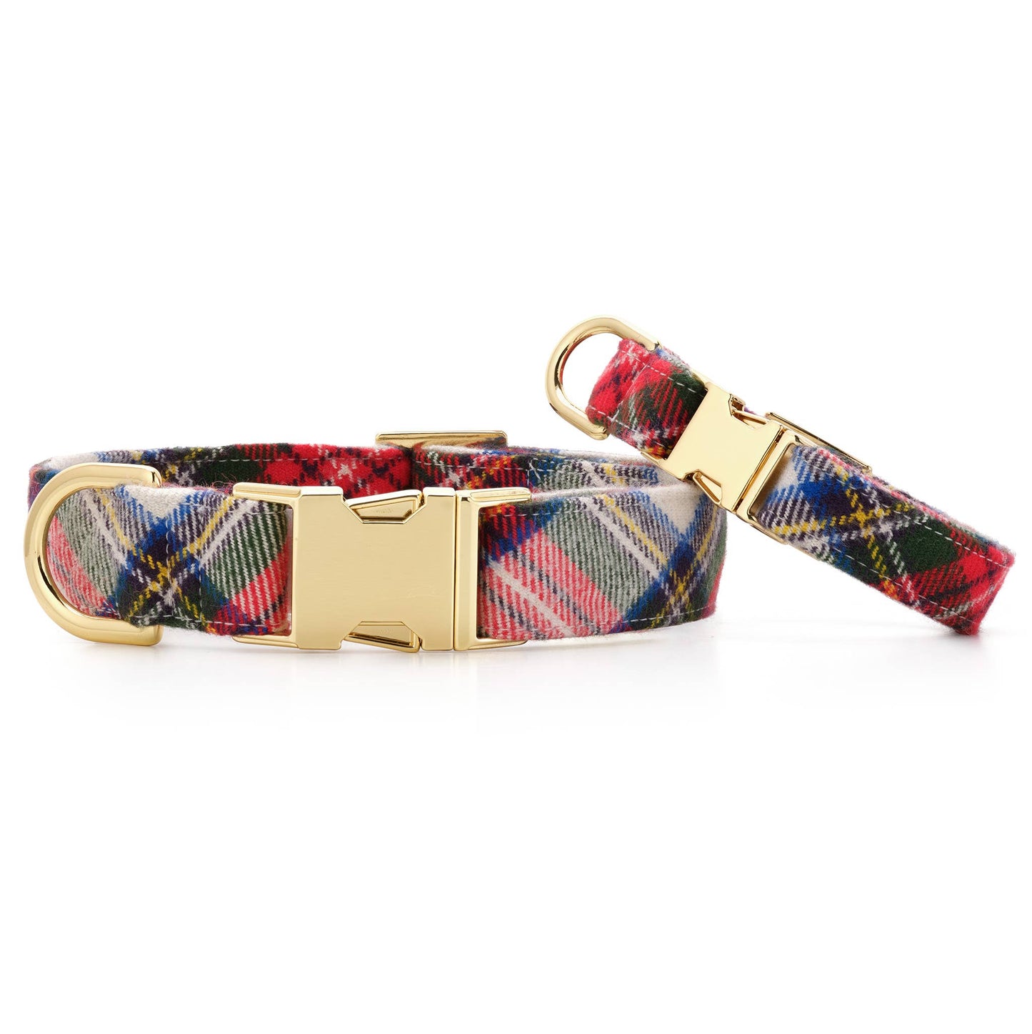 Foggy Dog Regent Plaid Flannel Collar