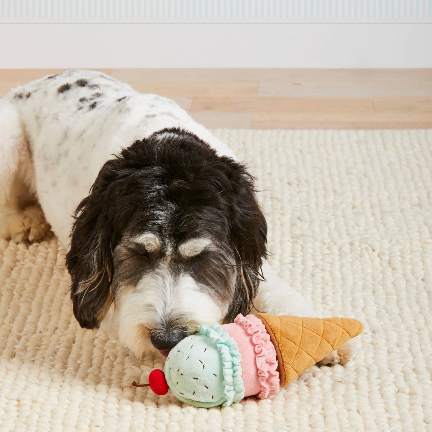 Ice Cream Snuffle Dog Toy