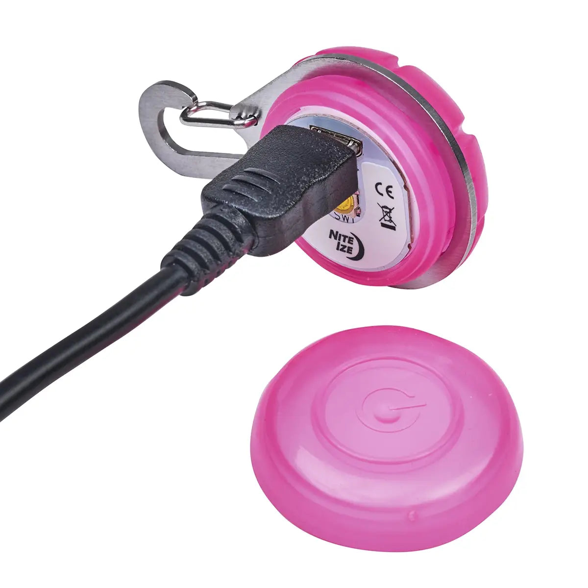 SpotLit® Rechargeable Collar Light - Pink