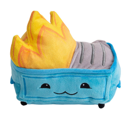 SnugArooz Dumpster Fire Plush Dog Toy 6.5"