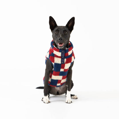 Fab Ski Sherpa Vest Navy