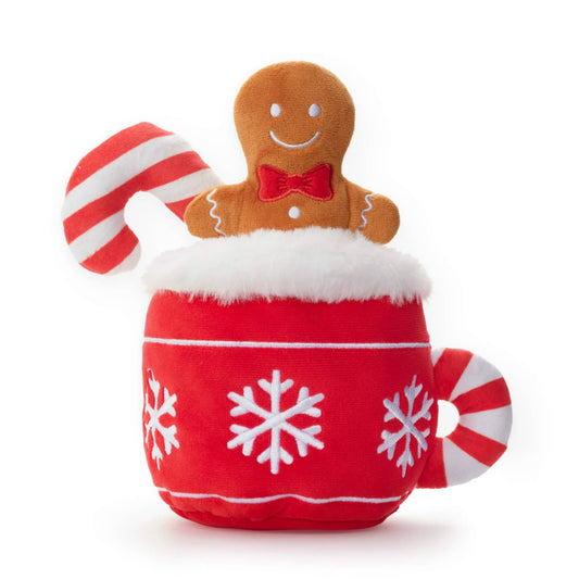 Holiday Hot Cocoa Interactive Snuffle Dog Toy