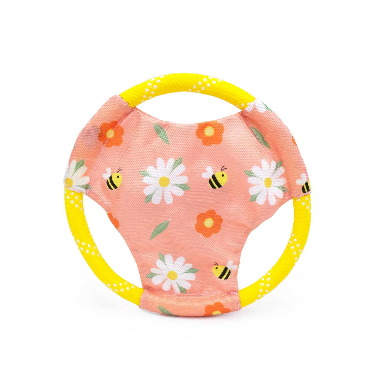 Patterned Rope Gliderz - Daisy - Summer Dog Toy
