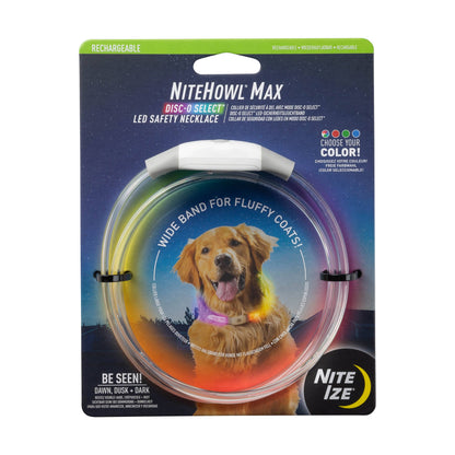 Nite Ize Rechargeable LED Safety Necklace Disco