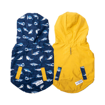 Shark Attack Reversible Raincoat