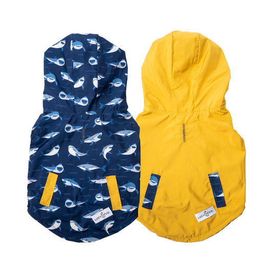 Shark Attack Reversible Raincoat