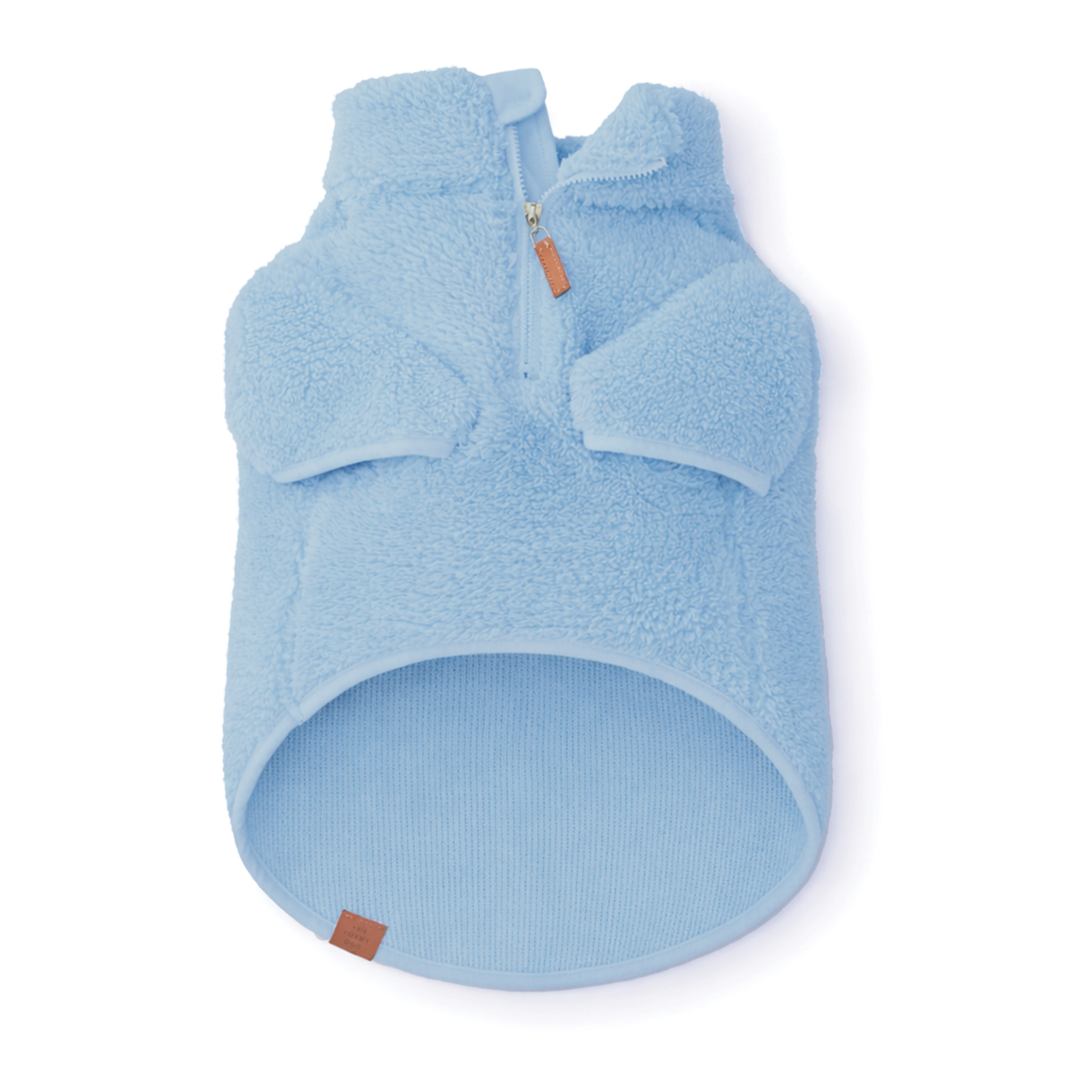 Cornflower Sherpa Quarter-Zip
