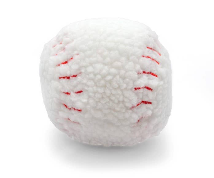 ThoozyPet Baseball Toy 4"