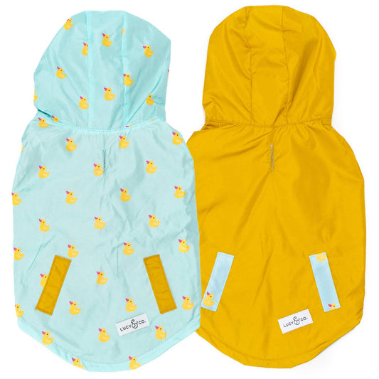 Lucky Ducky Reversible Raincoat