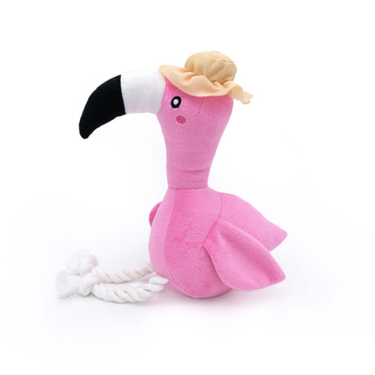 Playful Pal - Freya the Flamingo - Summer Dog Toy