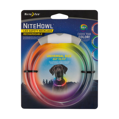 Nite Ize Rechargeable LED Safety Necklace-Disco