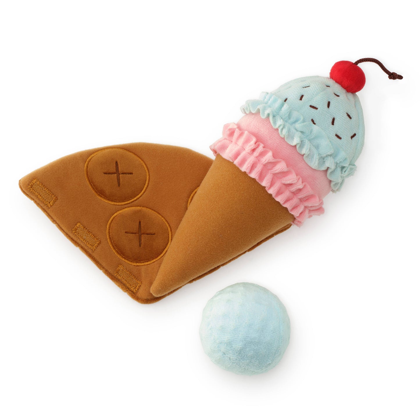 Ice Cream Snuffle Dog Toy