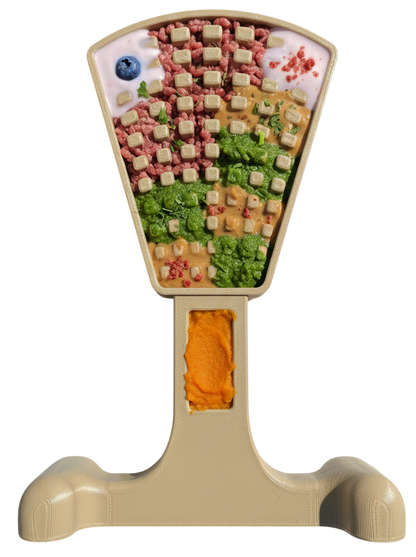 Waffle Tower eChew and Enrichment Toy