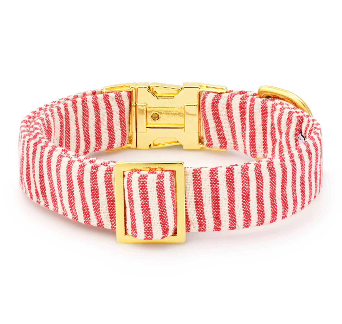 Foggy Dog Red Stripe Collar