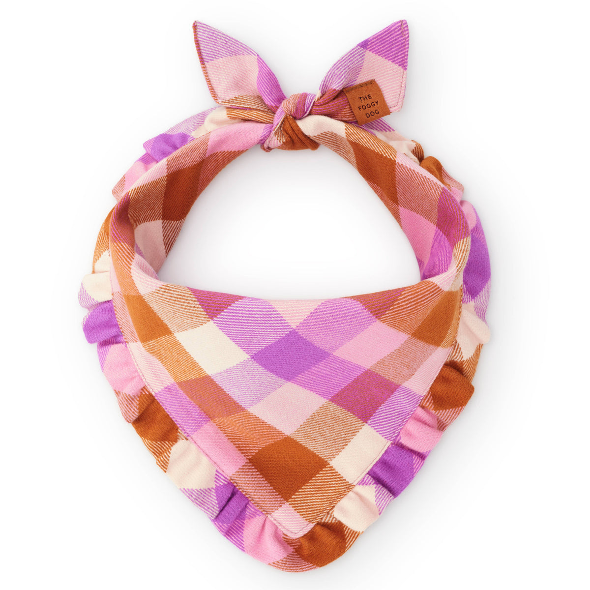 Bramble Ruffled Dog Bandana