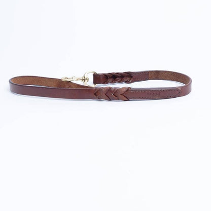 Leather Braided Leash by ANGEL™