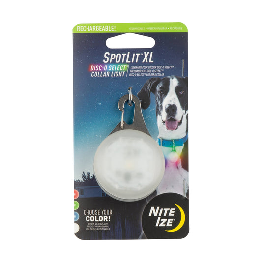 SpotLit XL Rechargeable Collar Light-Disc-O