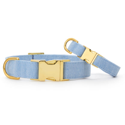 Blue Chambray Collar