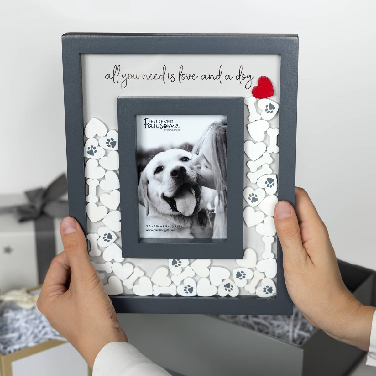 Love and Dog Frame 3.5x5.5