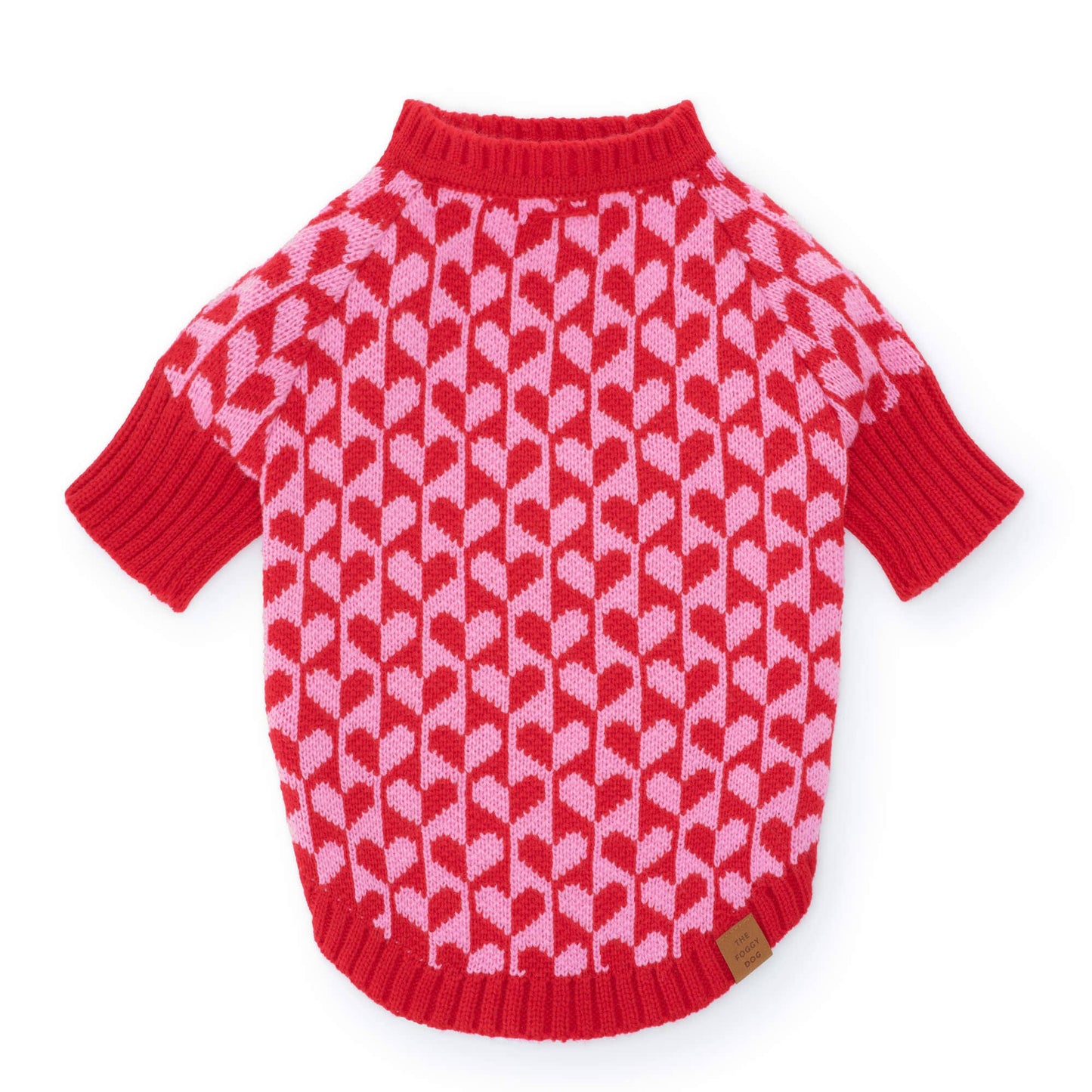 Heart Stripe Valentine's Day Sweater