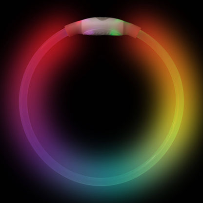 Nite Ize Rechargeable LED Safety Necklace-Disco