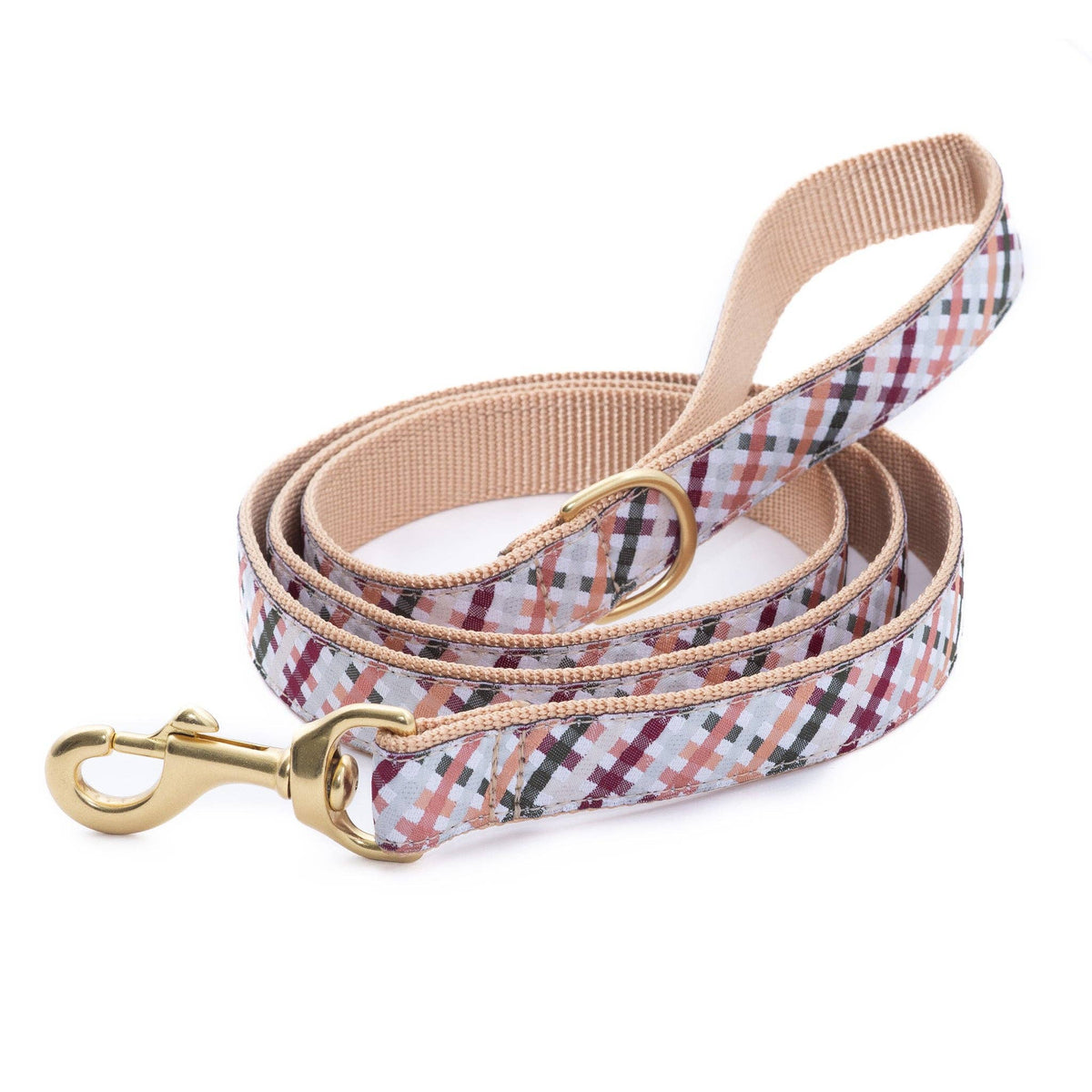 Wickford Gingham Dog Lead