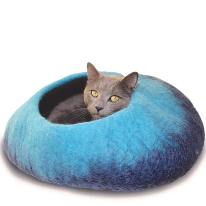 Ombre Wool Pet Cave