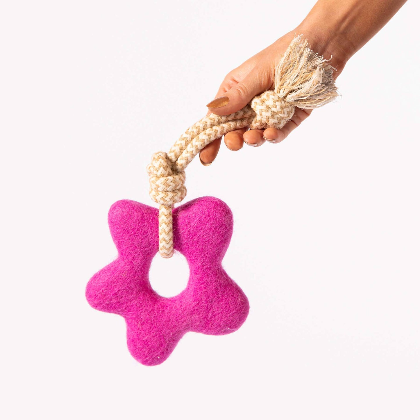 Awoo Pullin' Posies Felt Toy