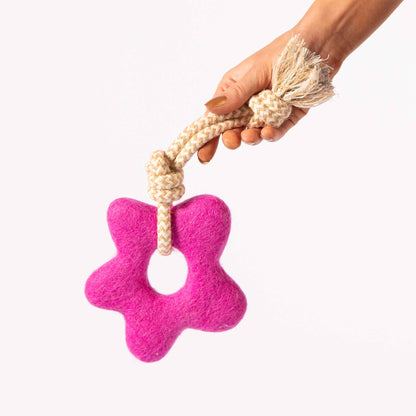 Awoo Pullin' Posies Felt Toy